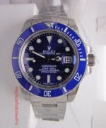 Replica Rolex Submariner Smurf Stainless Steel Watch Blue Face 40mm